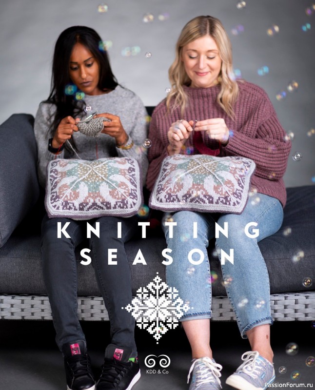 Вязаные проекты в книге «Knitting Season».