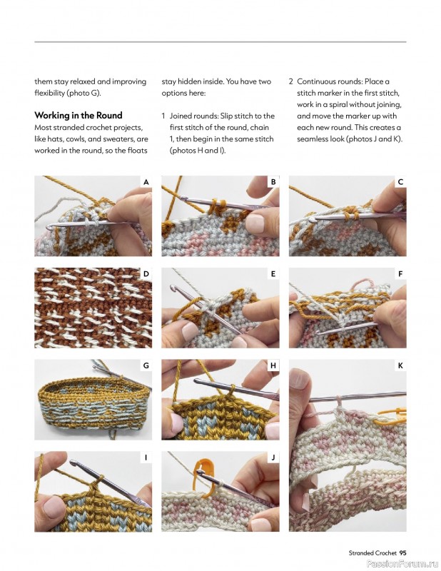 Вязаные проекты в книге «Modern Guide to Colorwork Crochet».