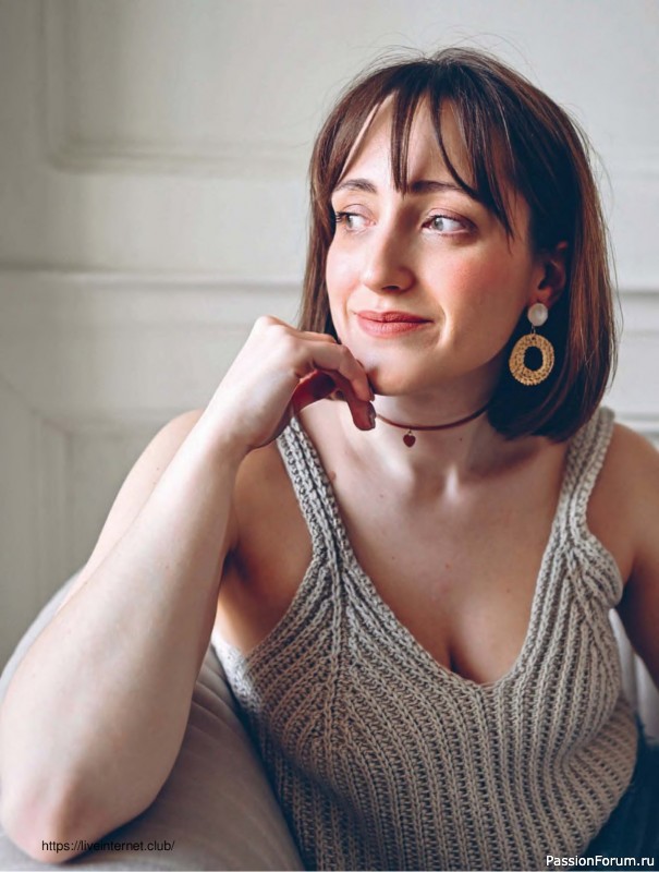 Вязаные проекты в книге «Поперечное вязание крючком от А до Я». Продолжение