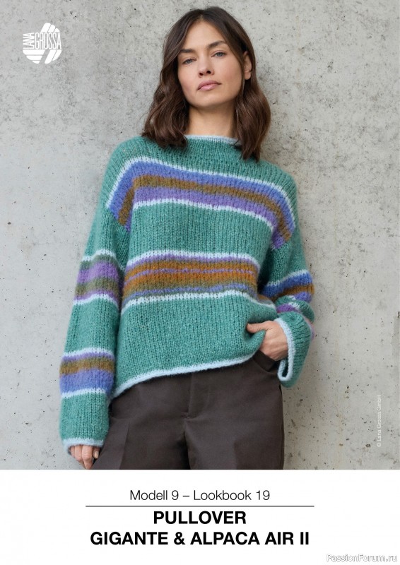 Вязаные проекты в журнале « Lana Grossa LookBook № 19 2025»