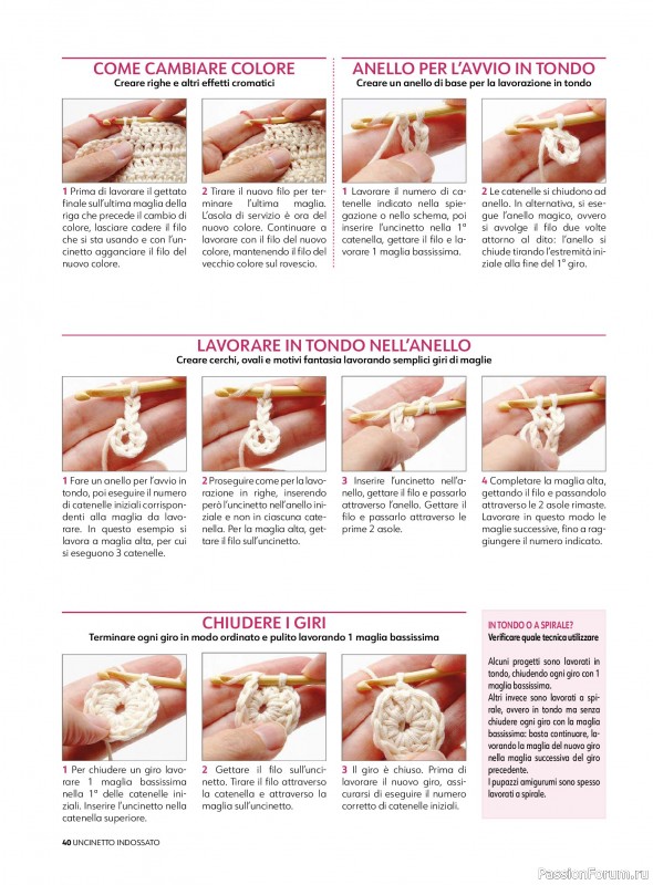 Вязаные проекты в журнале &laquo;Uncinetto Indossato №16 2026&raquo;