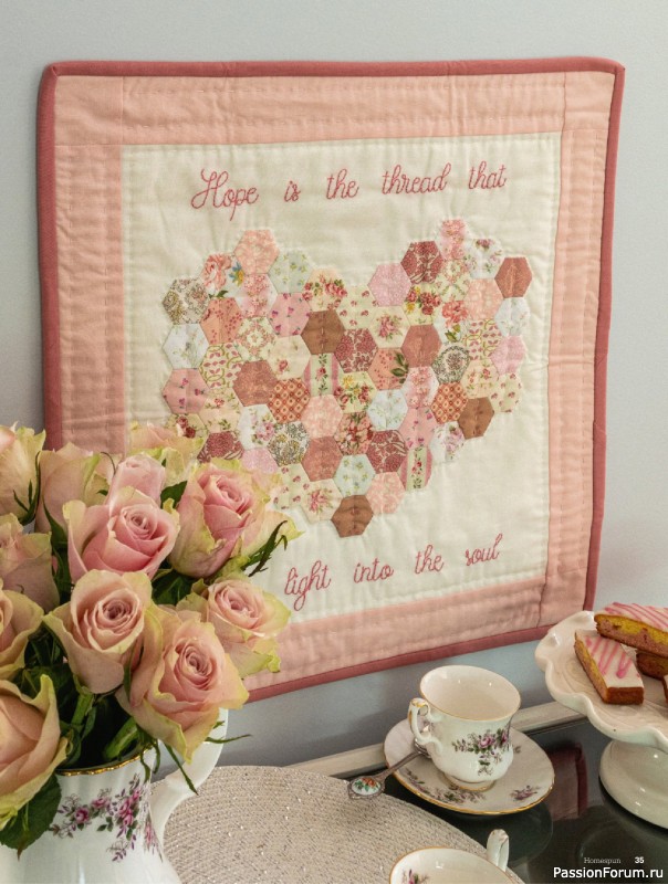 Коллекция проектов для рукодельниц в журнале «Australian Homespun №228 2025»