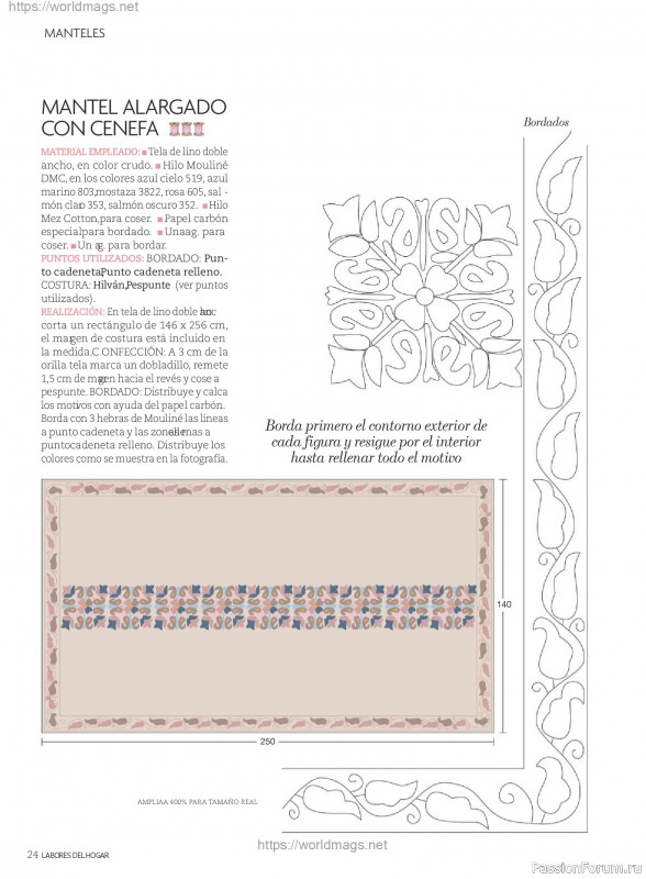 Коллекция проектов для рукодельниц в журнале &laquo;Labores del hogar №793 2025&raquo;