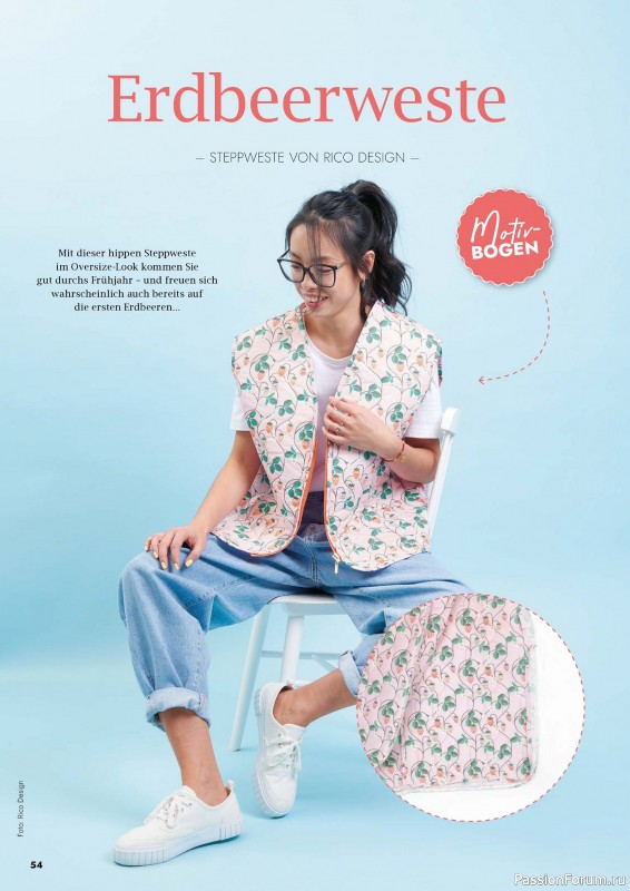 Коллекция проектов для рукодельниц в журнале «Patchwork & Nähen №2 2026»