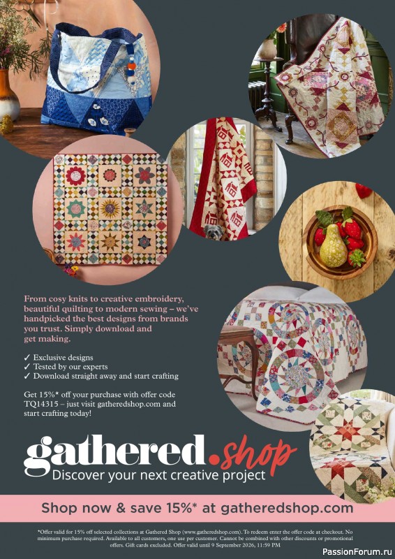 Коллекция проектов для рукодельниц в журнале &laquo;Todays Quilter №143 2026&raquo;