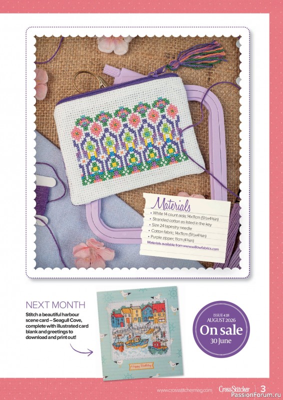 Коллекция вышивки в журнале &laquo;CrossStitcher №437 2026&raquo;
