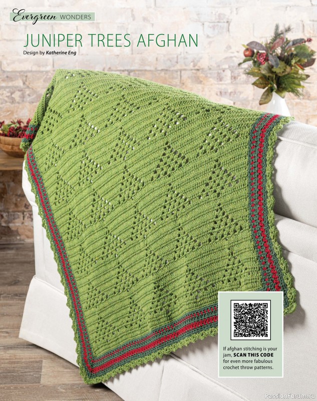 Вязаные проекты крючком в журнале «Crochet World - Late Autumn 2024»