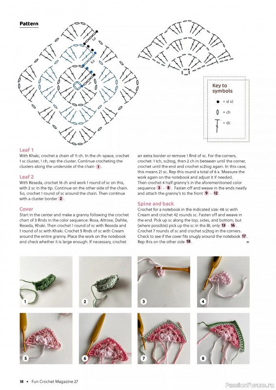 Вязаные проекты крючком в журнале &laquo;Fun Crochet Magazine №27 2026&raquo;