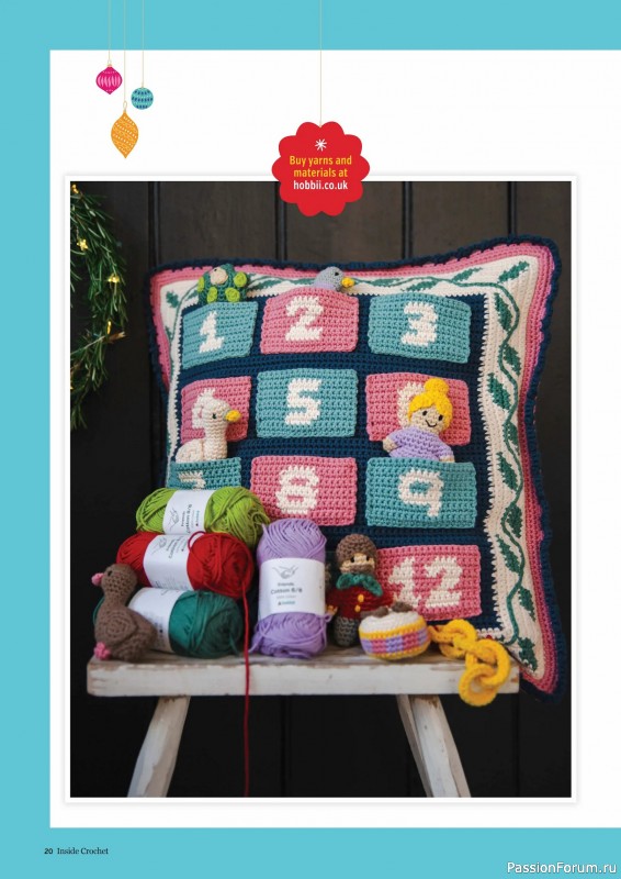 Вязаные проекты крючком в журнале «Inside Crochet №183 2025»