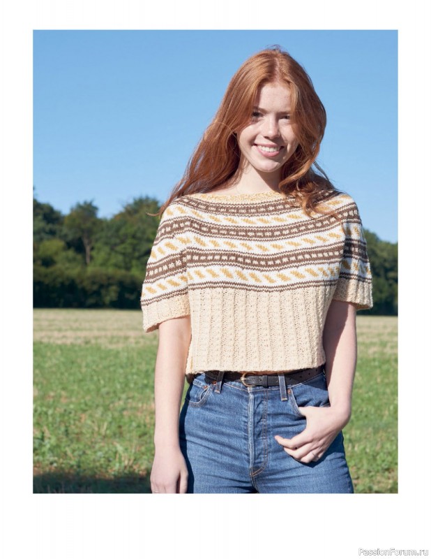 Вязаные проекты в книге «Fair Isle Fashion Knits». Продолжение