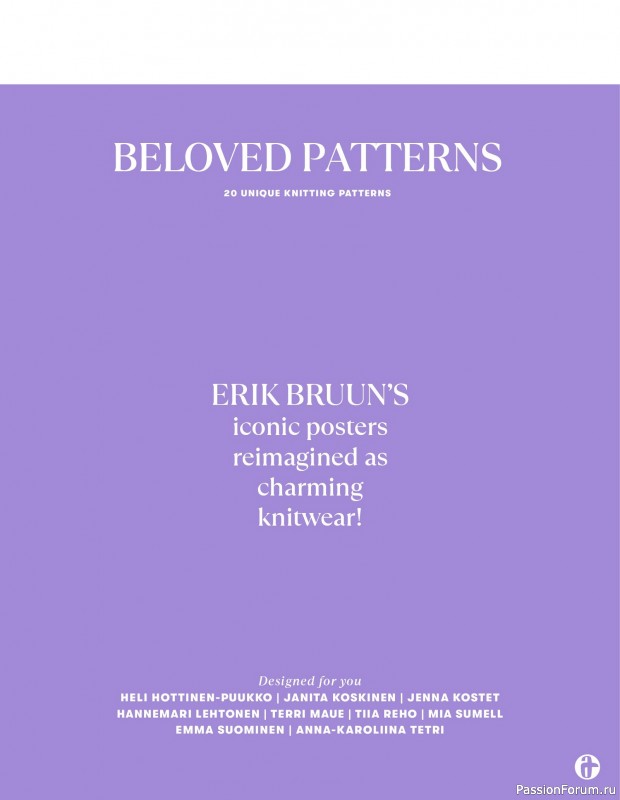 Вязаные проекты в журнале &laquo;Beloved Patterns 2 - 2025&raquo;