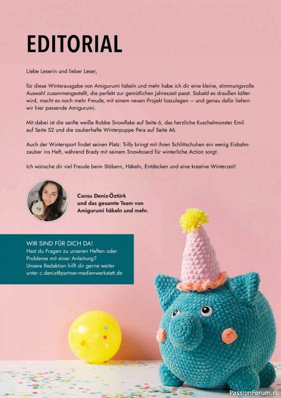 Вязаные проекты в журнале «Hakeln Best of Amigurumi №24 2025»