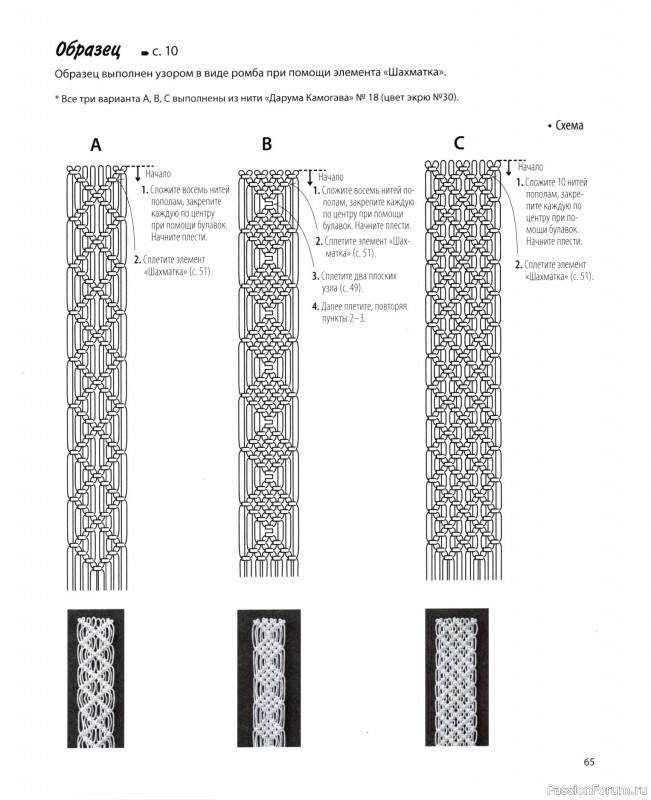 Коллекция проектов для рукодельниц в книге &laquo;Японское ажурное макраме&raquo;