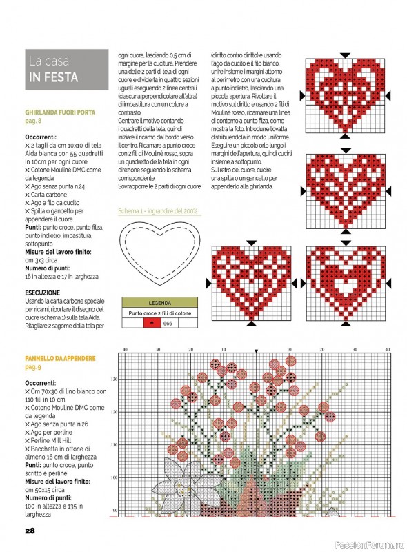 Коллекция вышивки в журнале «I Love Punto Croce №20 2022»