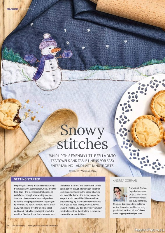 Коллекция вышивки в журнале «Love Embroidery №73 2025»