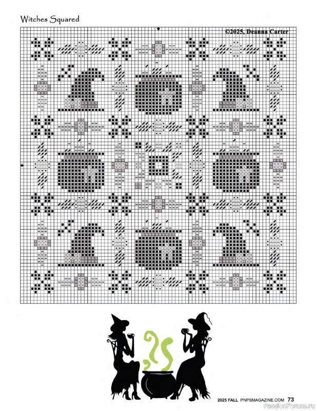 Коллекция вышивки в журнале «Punch Needle & Primitive Stitcher – Fall 2025»