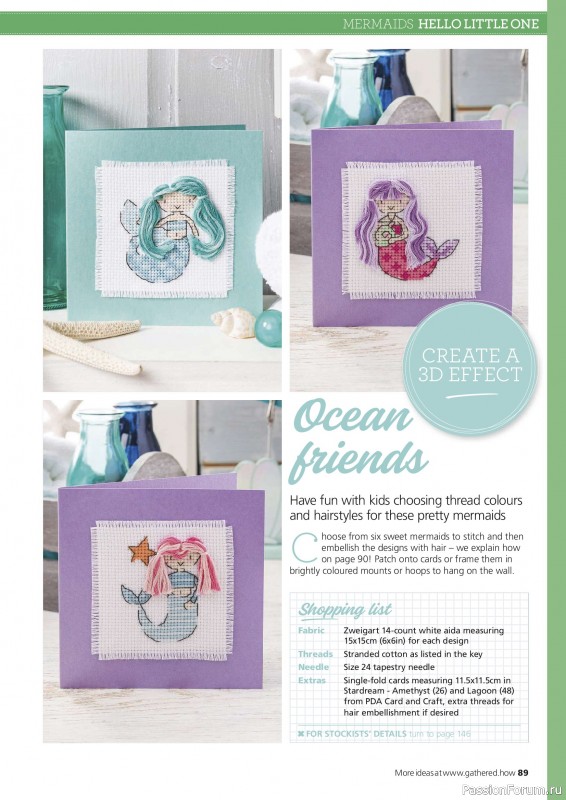 Коллекция вышивки в журнале &laquo;Ultimate Cross Stitch Collection - Durene Jones 2026&raquo;. Часть 2.