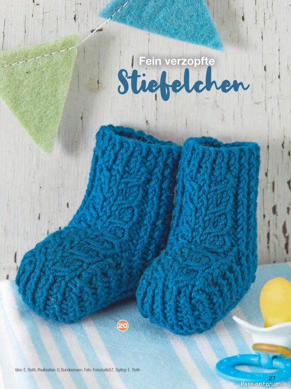 Вязаные модели для детей в журнале &laquo;Baby Strick №2 2026&raquo;