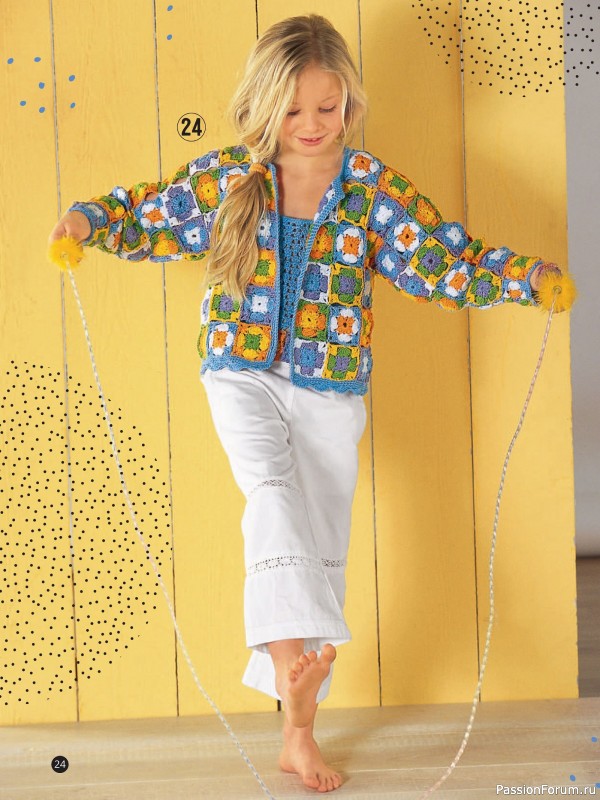 Вязаные модели для детей в журнале &laquo;Kinder Maschenmode №2 2026&raquo;