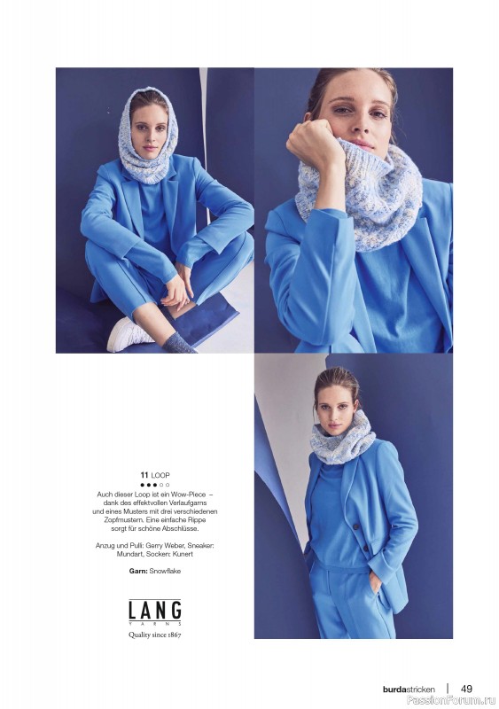 Вязаные модели в журнале «Burda Stricken №6 2023»