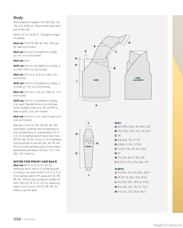 Вязаные проекты в книге &laquo;100 Knits: Interweave's Ultimate Pattern Collection&raquo;. Часть 3