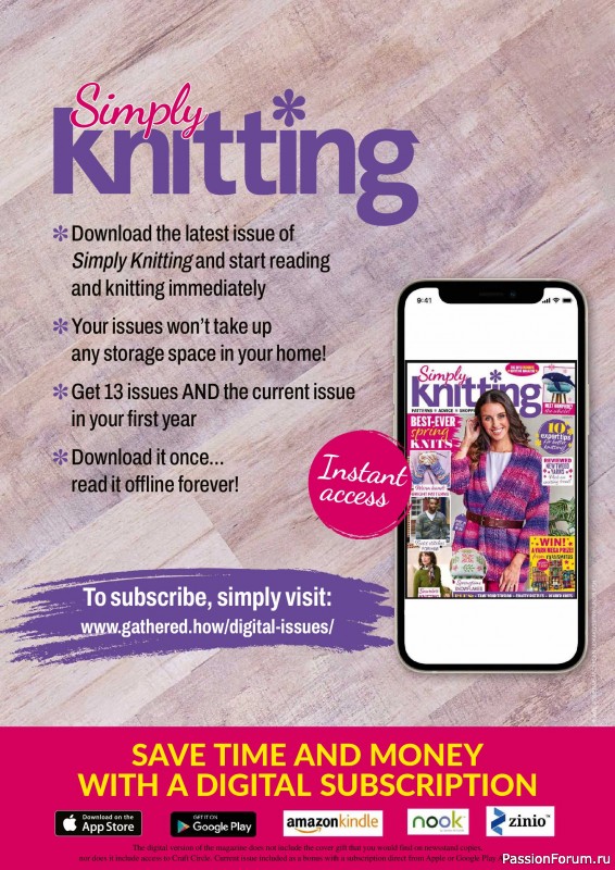 Вязаные проекты в журнале &laquo;Simply Knitting №276 2026&raquo;
