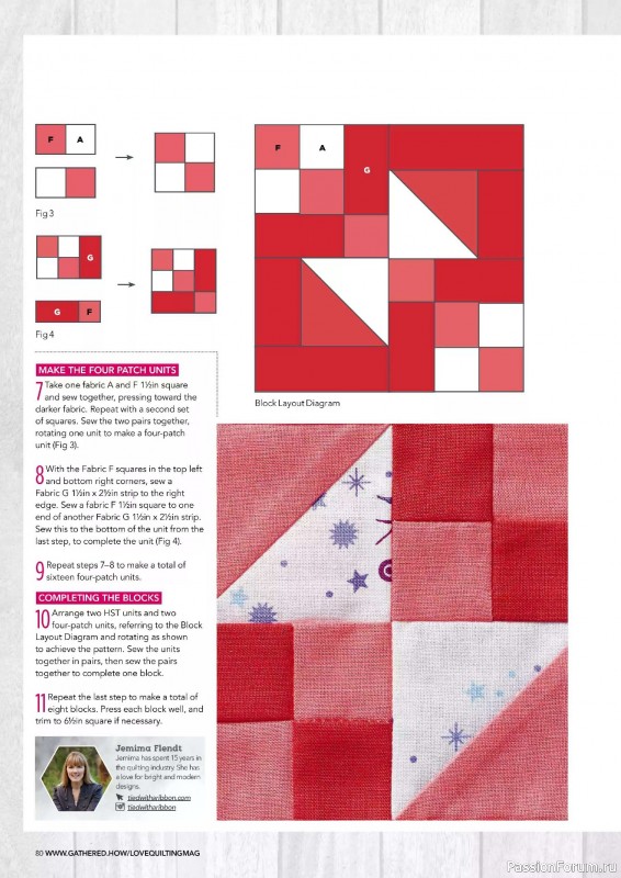 Коллекция проектов для рукодельниц в журнале «Love Patchwork & Quilting №149 2025»