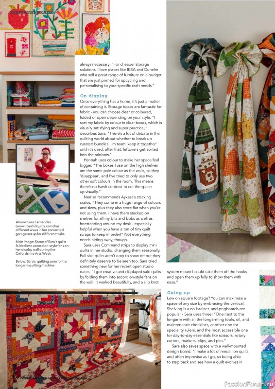 Коллекция проектов для рукодельниц в журнале «Love Patchwork & Quilting №153 2025»