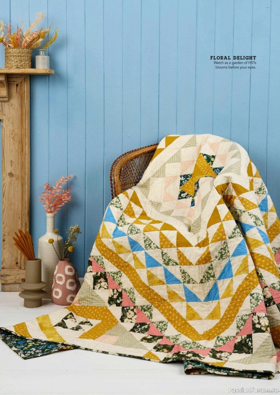 Коллекция проектов для рукодельниц в журнале «Love Patchwork & Quilting №155 2025»