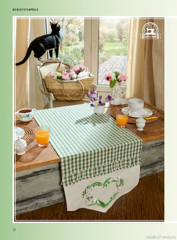 Коллекция проектов для рукодельниц в журнале &laquo;Mani di Fata - Aprile 2026&raquo;