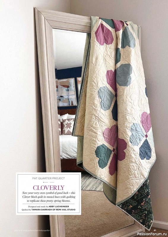 Коллекция проектов для рукодельниц в журнале &laquo;Todays Quilter №139 2026&raquo;
