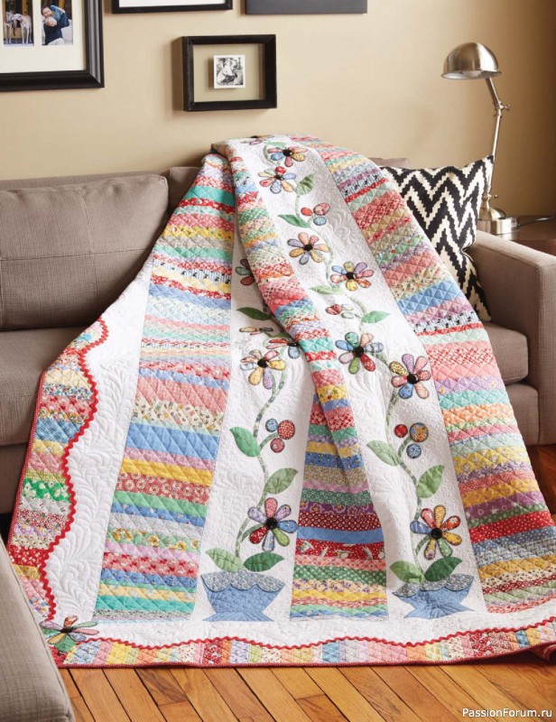 Коллекция проектов в журнале &laquo;Fons & Porter's Love of Quilting - Spring 2026&raquo;