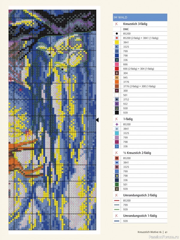 Коллекция вышивки крестиком в журнале «Kreuzstich Motive №16 2017»