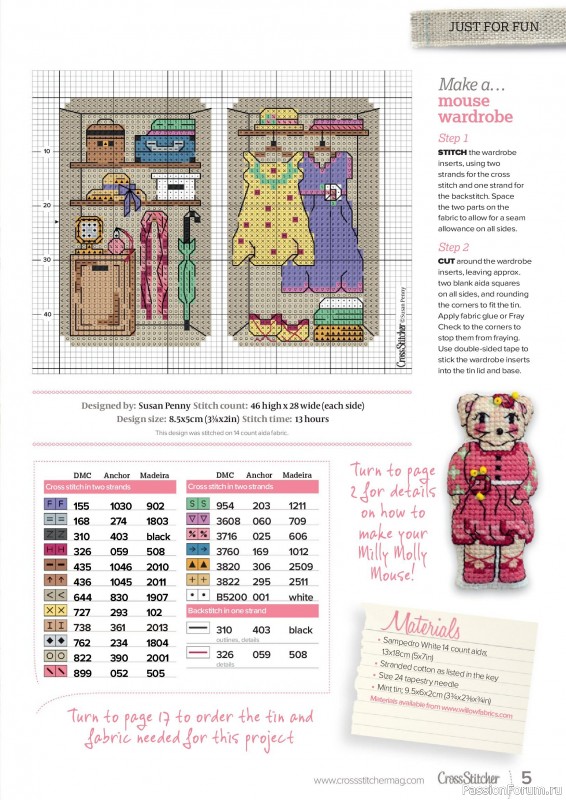 Коллекция вышивки в журнале «CrossStitcher №407 2024»