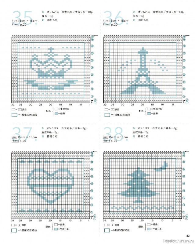 Вязаные модели в книге &laquo;The Knitting Patterns 136 - NV72178&raquo;