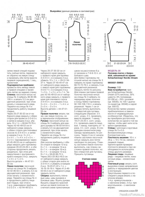 Вязаные модели в журнале «Creazion №4 2025»