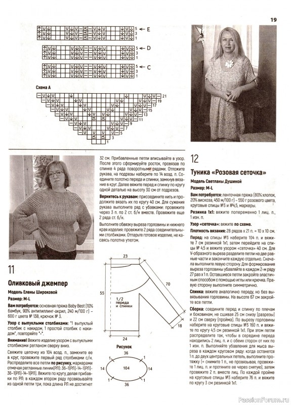 Вязаные модели в журнале «Вязаная одежда для солидных дам №2 2023»