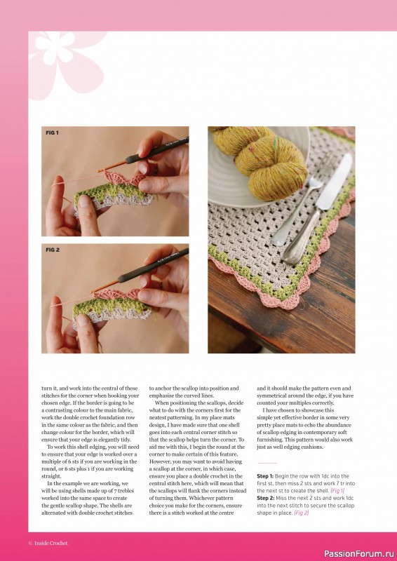 Вязаные проекты крючком в журнале «Inside Crochet №182 2025»