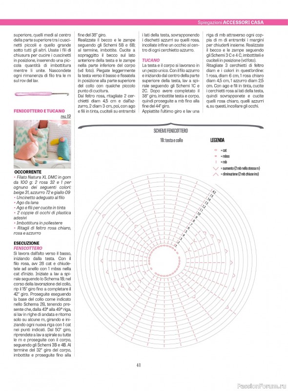 Вязаные проекты крючком в журнале «L'uncinetto di Gio №41 2023»