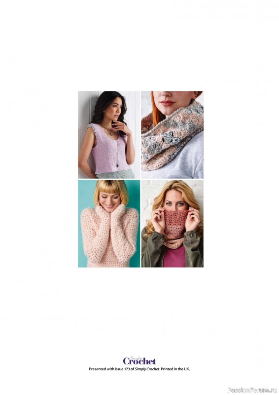 Вязаные проекты крючком в журнале &laquo;Simply Crochet №173 2026&raquo;