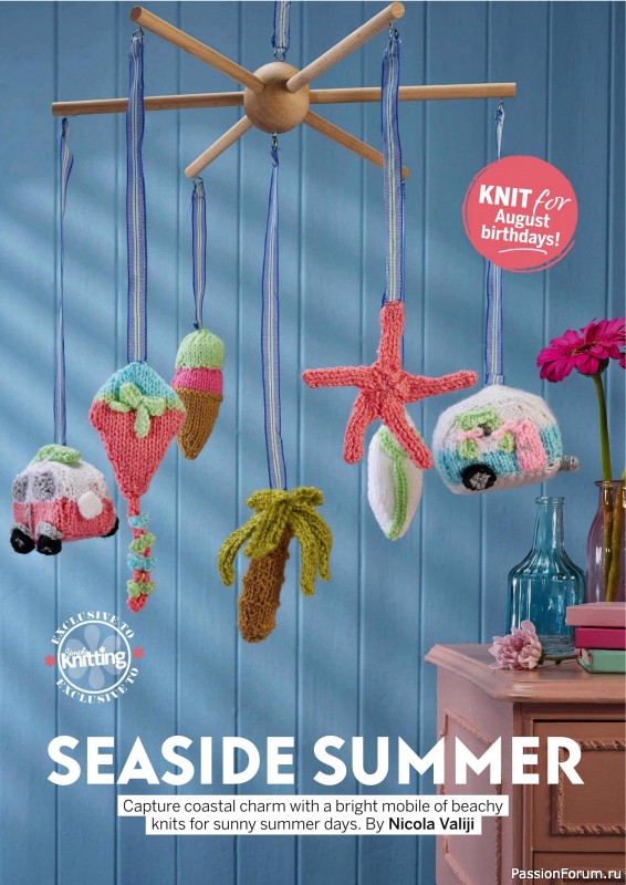 Вязаные проекты крючком в журнале «Simply Knitting №266 2025»