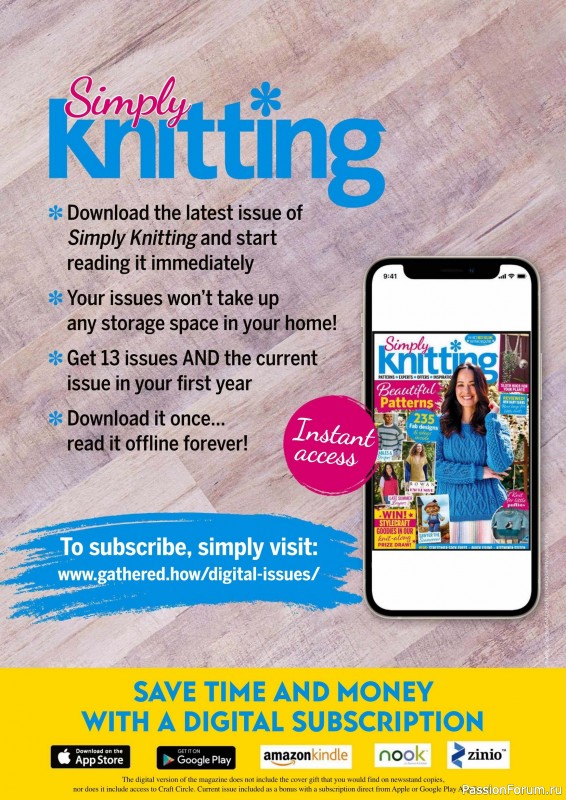 Вязаные проекты крючком в журнале «Simply Knitting №268 2025»