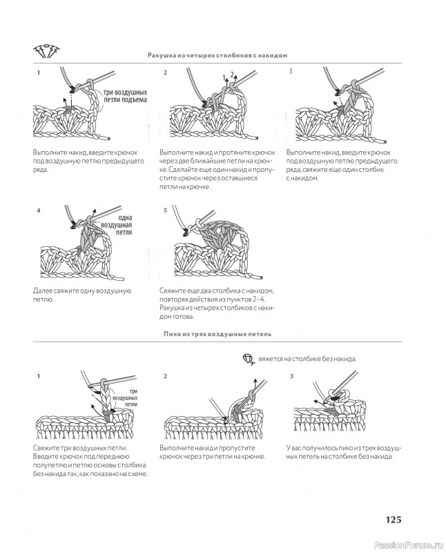Вязаные проекты в книге &laquo;Ажурное вязание крючком с Казе Кобо&raquo;