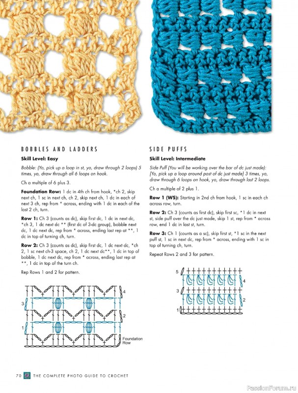 Вязаные проекты в книге «The Complete Photo Guide to Crochet». Часть 1