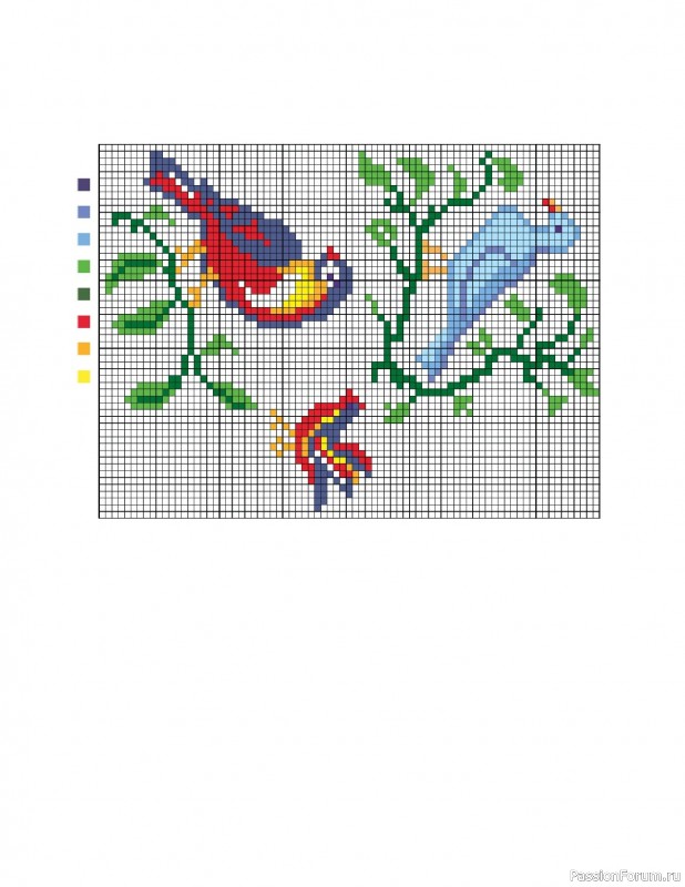 Вязаные проекты в книге &laquo;Вышиваем крестом скатерти, салфетки, рушники&raquo;. Часть 2