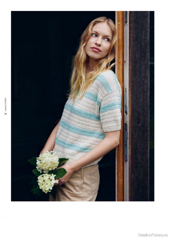 Вязаные проекты в журнале «Lana Grossa - Natural Knits №1 2025»
