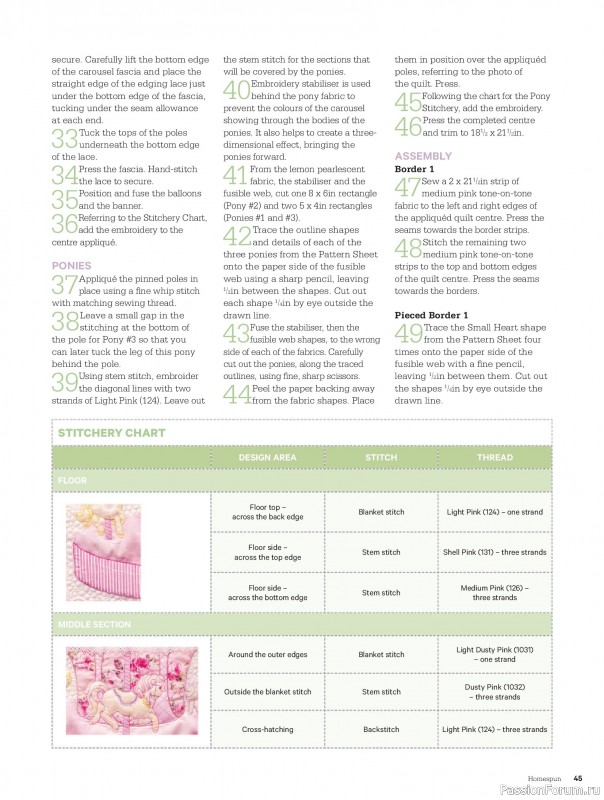 Коллекция проектов для рукодельниц в журнале «Australian Homespun №228 2025»