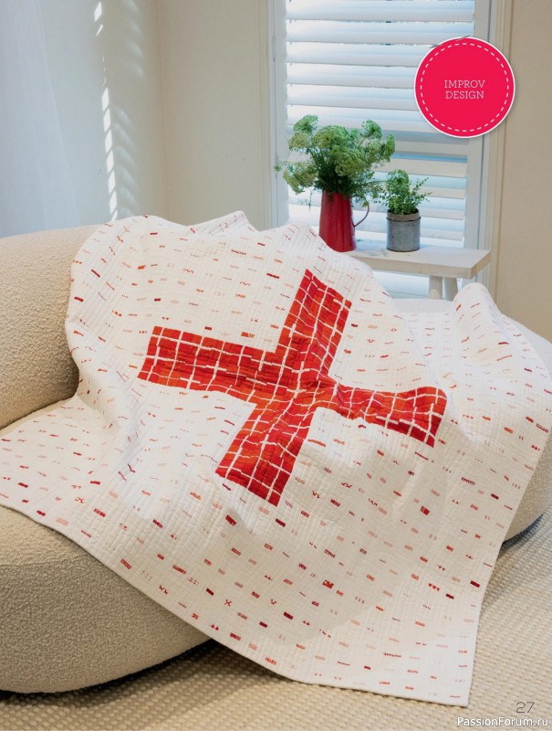 Коллекция проектов для рукодельниц в журнале «Quilters Companion №135 2025»