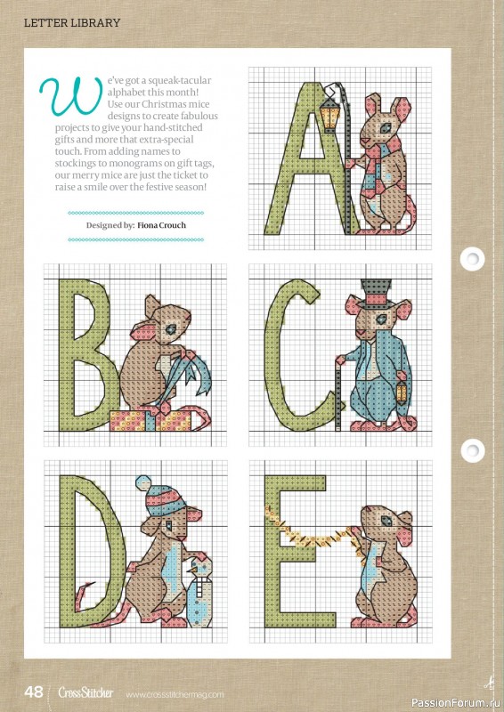 Коллекция вышивки в журнале «CrossStitcher №430 2025»