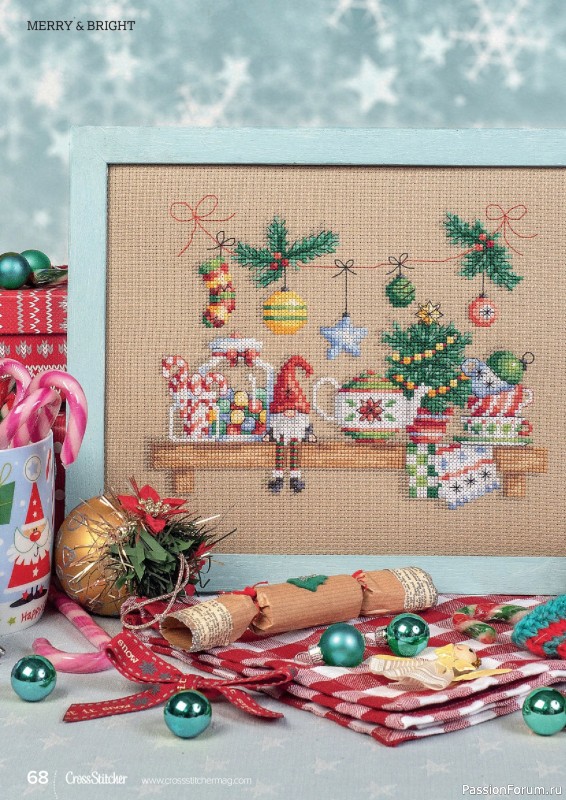 Коллекция вышивки в журнале «CrossStitcher №441 2026»